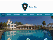 Tablet Screenshot of dunasclube.com.br